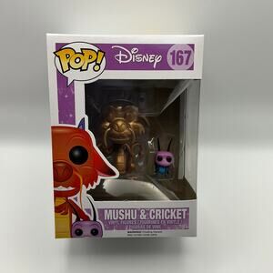 Golden Mushu & Cricket #167 – Disney Funko Pop! Vaulted